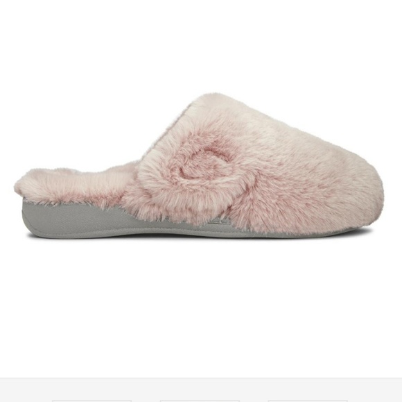 Vionic Indulge Gemma Plush Slippers Blush - Picture 2 of 8